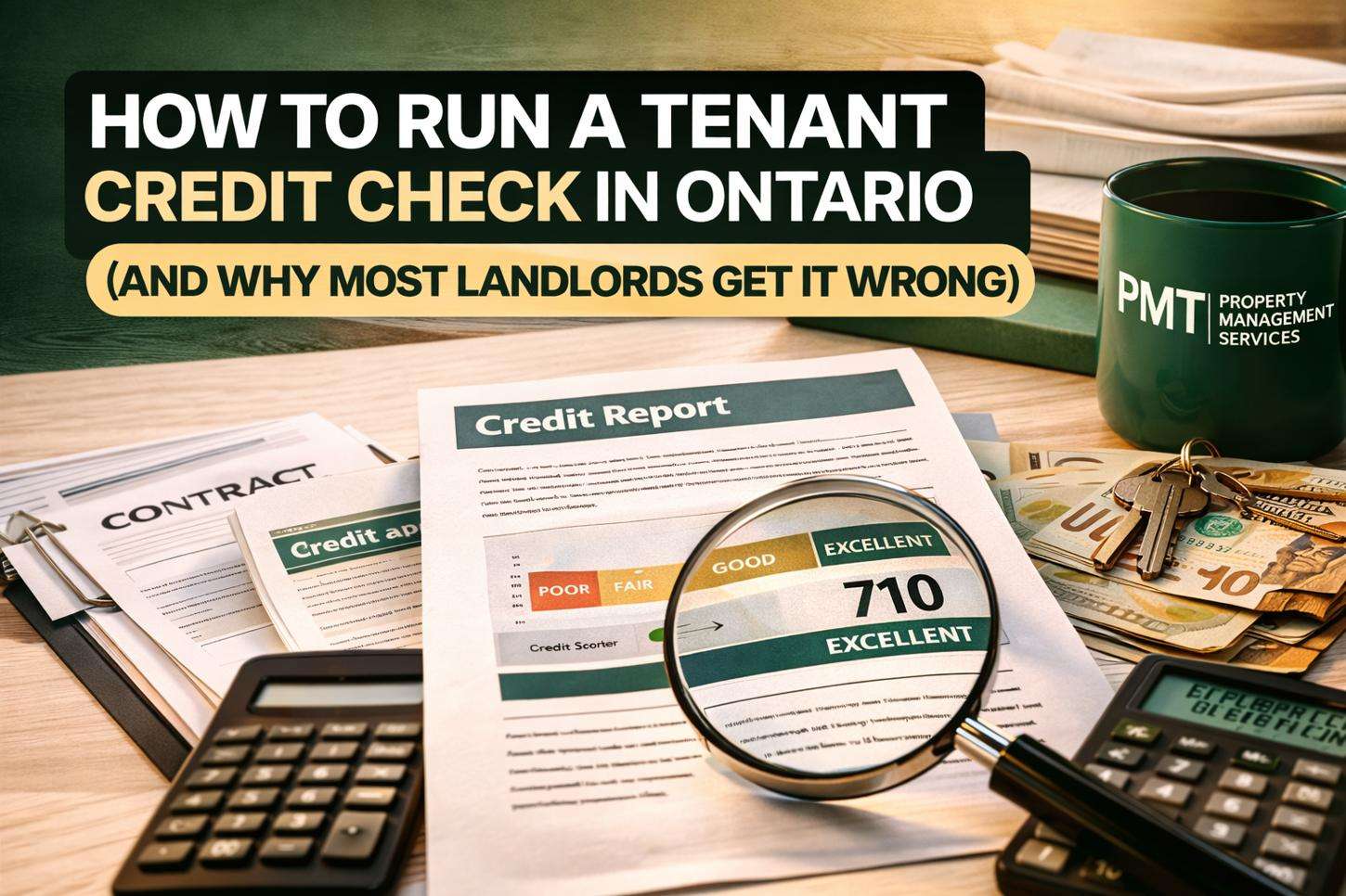 How to Run a Tenant Credit Check in Ontario (And Why Most Landlords Get It Wrong)
